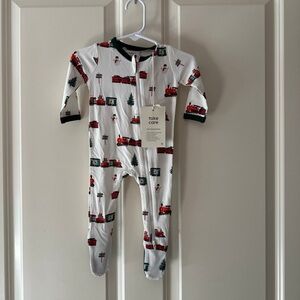 Kyte Baby Footie Holiday Train